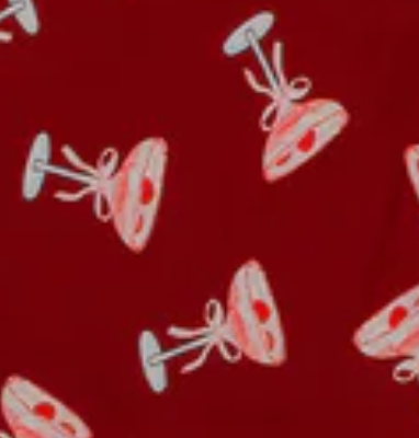 Cosmo Bow Martini PJ Set