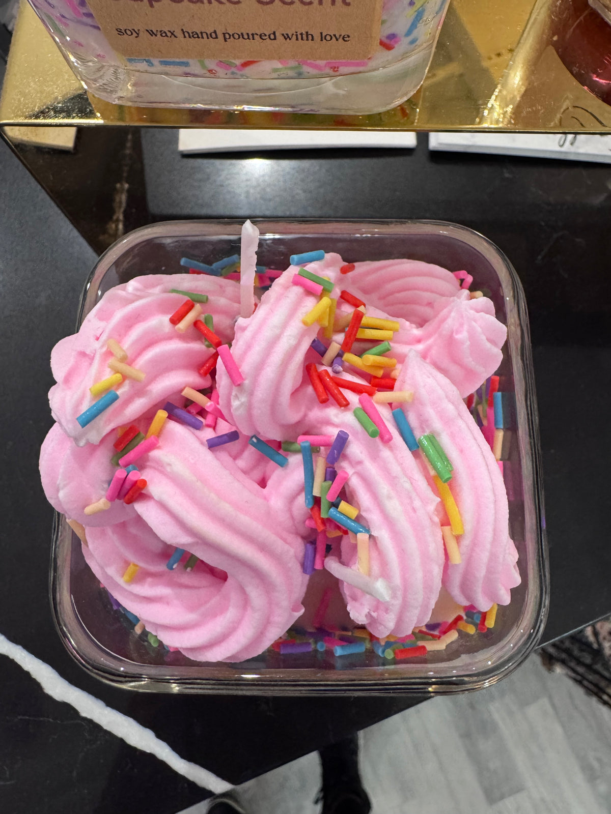 Handmade Soy Birthday Candle
