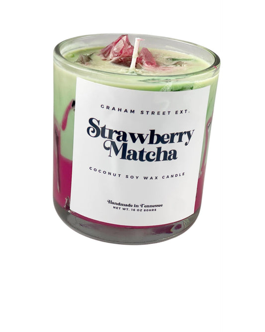Iced Strawberry Matcha