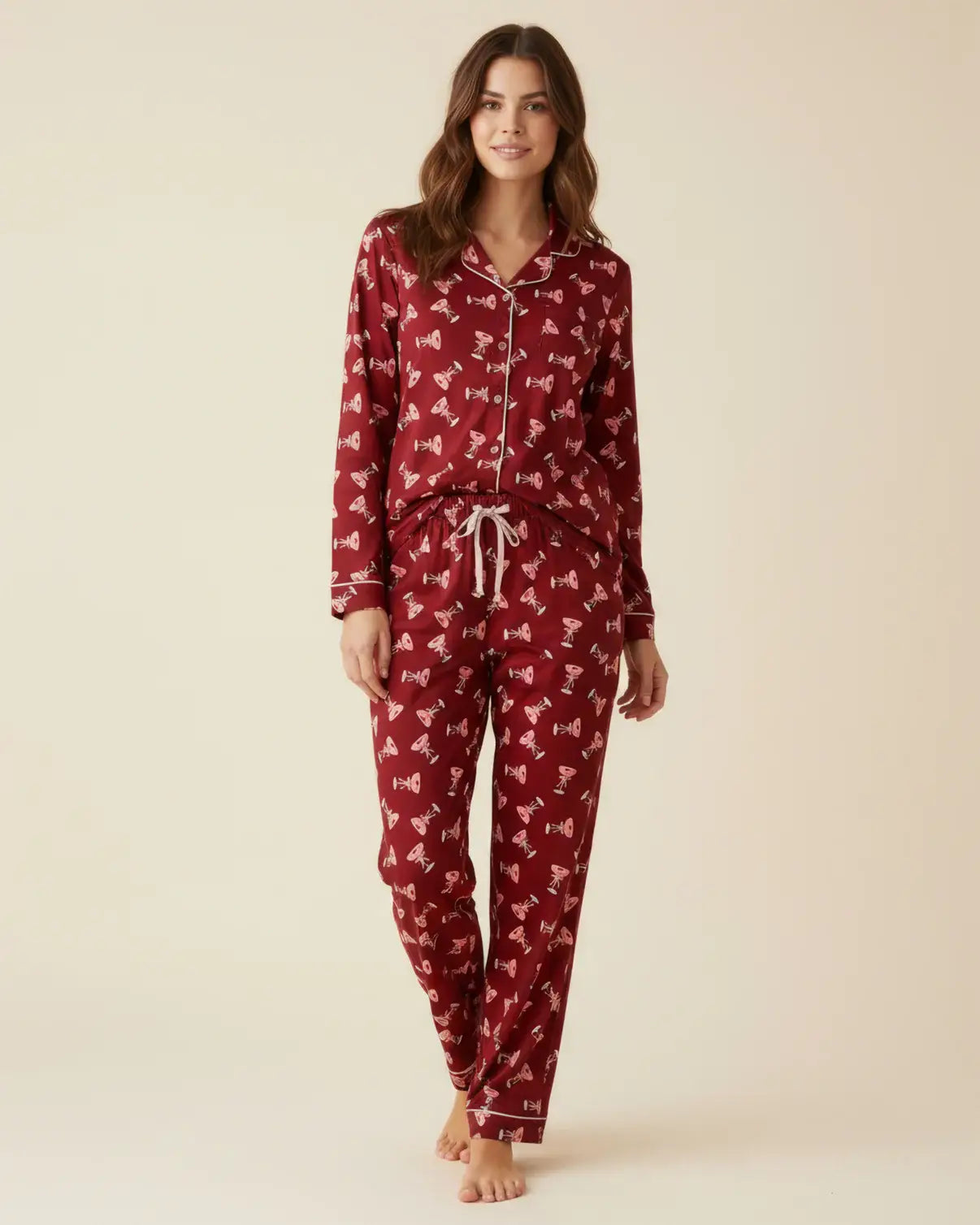 Cosmo Bow Martini PJ Set