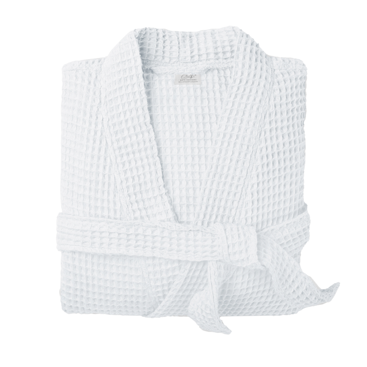 Lightweight Waffle Bathrobe, Spa Dressing Gown Kimono: Linen