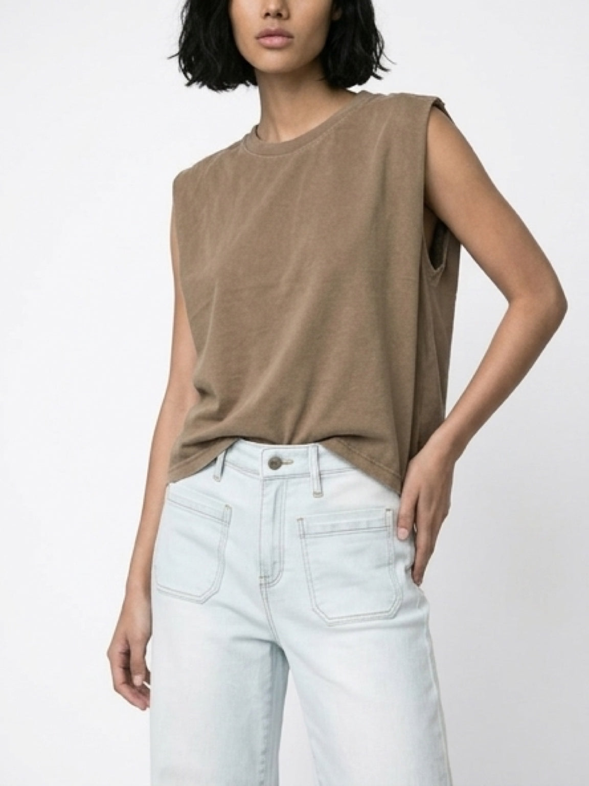 Basic Box Tee Sleeveless
