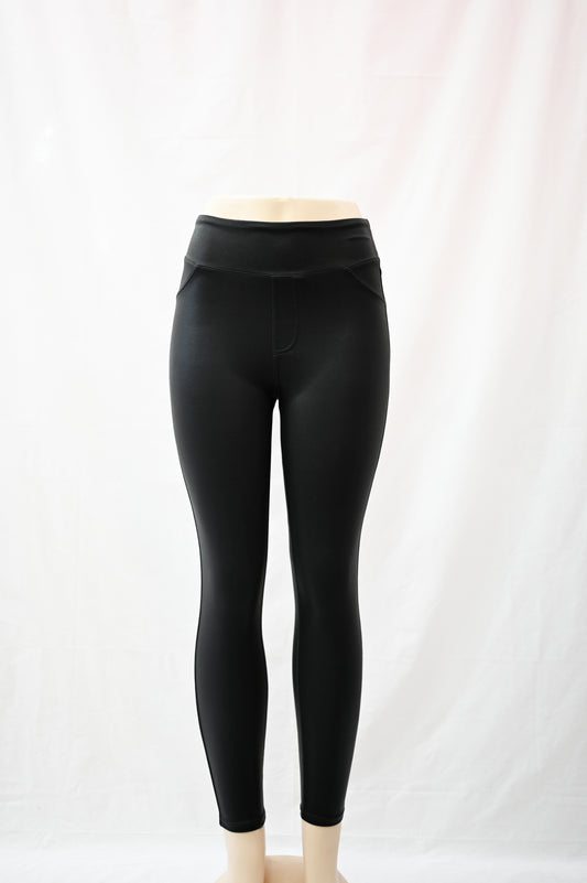 Halara Faux Leather High waisted Leggings