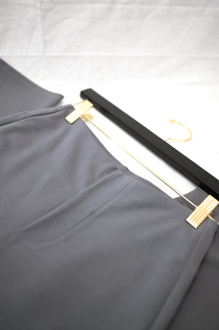 High Wasted Back Side Pocket Slight Flare