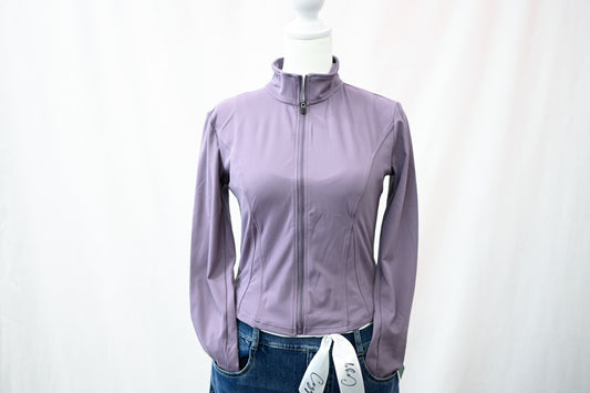Plush Mock Neck Full Zip up
