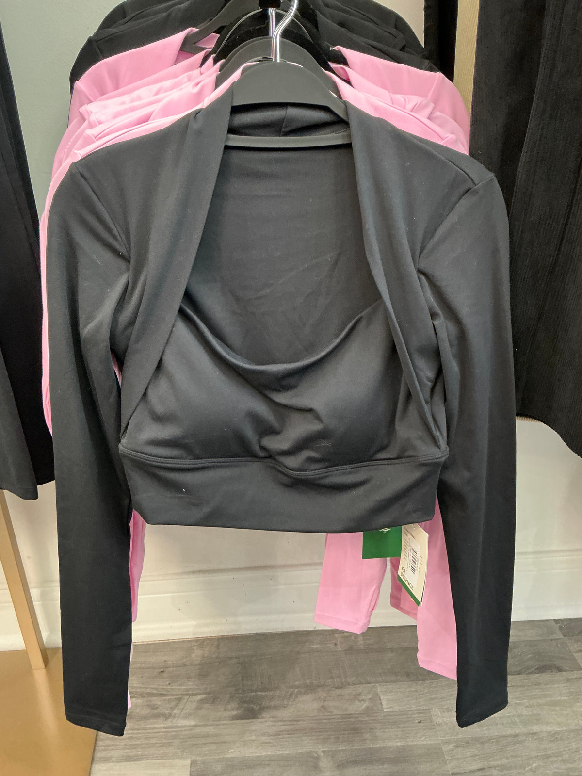 Long Sleeve Cropped Yoga Sports Top